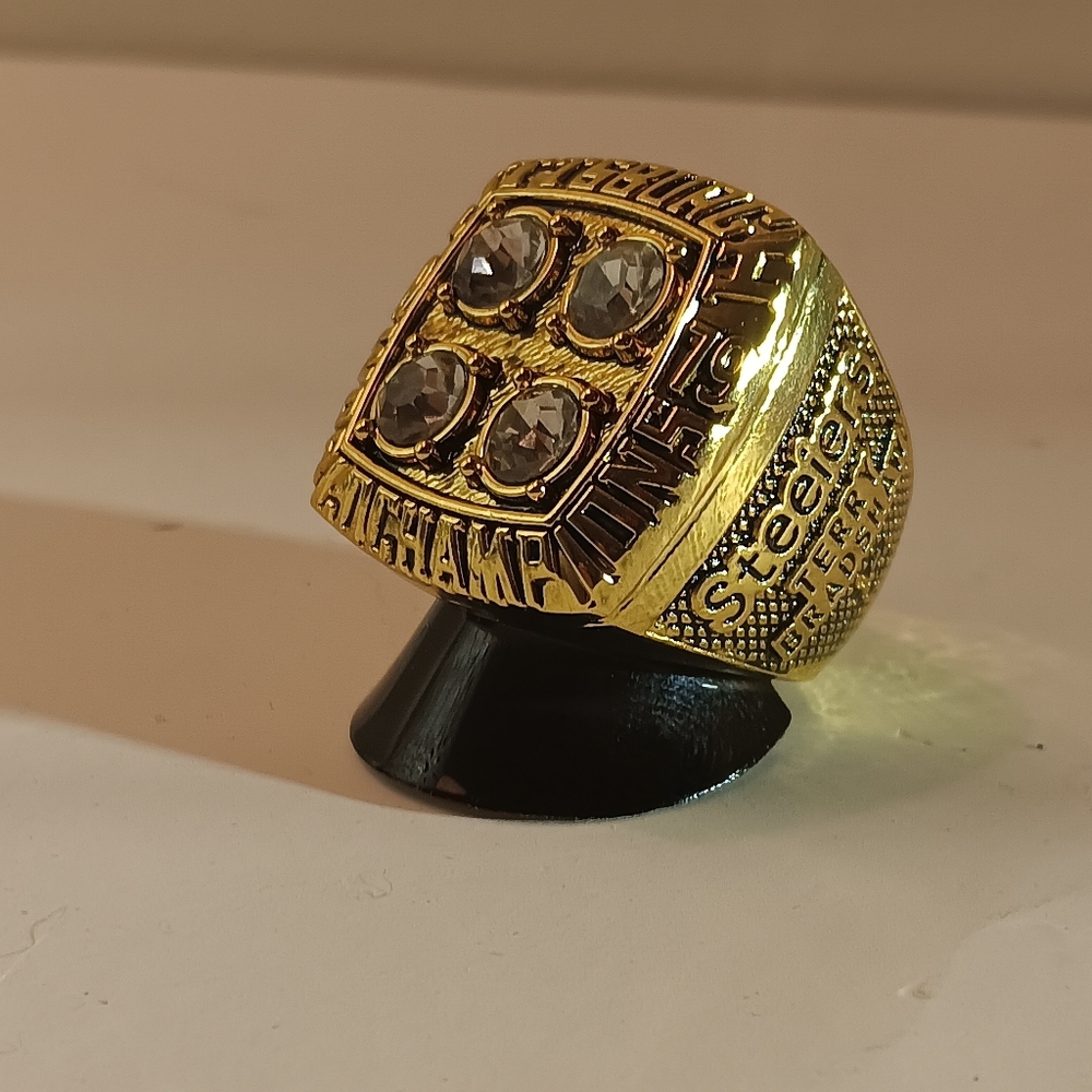 1979 Pittsburgh Steelers Collectible Super Bowl Ring Terry Bradshaw